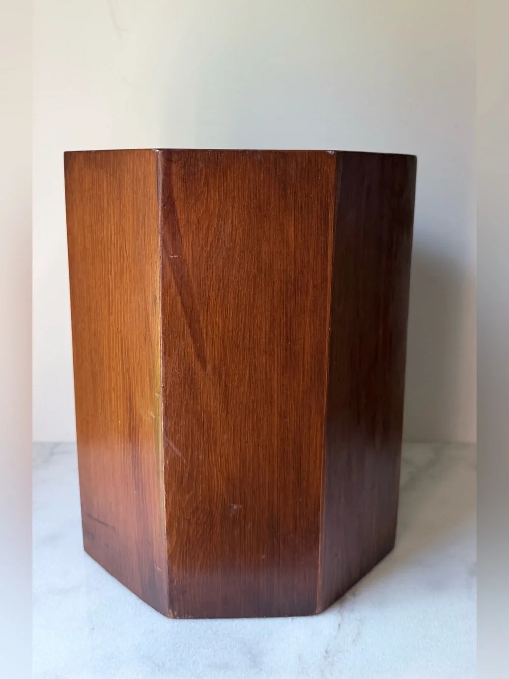 Vintage Wood waist basket umbrella stand garbage can with Metal Lion Rings